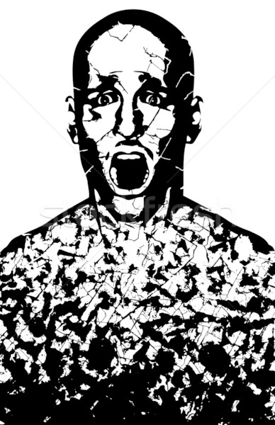 Corroded man Stock photo © Tawng