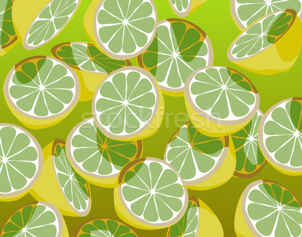 Green lemons Stock photo © Tawng