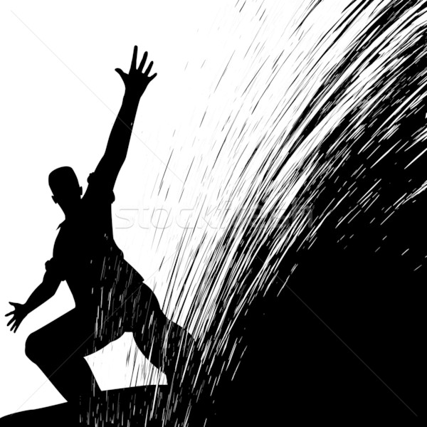 Man sliding Stock photo © Tawng