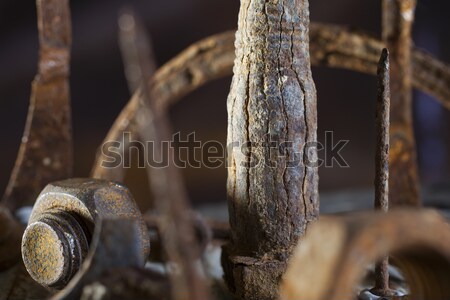 Scrap metal array Stock photo © Tawng