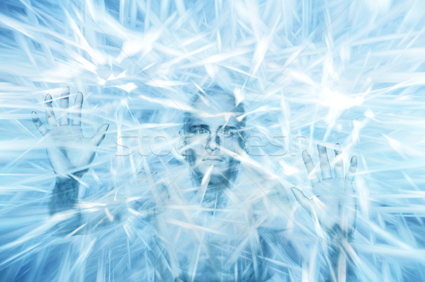 Iceman Stock photo © Tawng