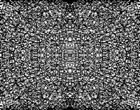 фрактальный Гранж аннотация симметричный шаблон Сток-фото © Tawng