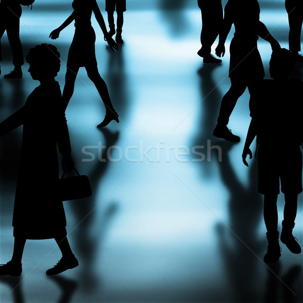 Vector walkers Stock photo © Tawng