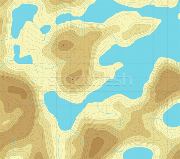 Lakeland map Stock photo © Tawng