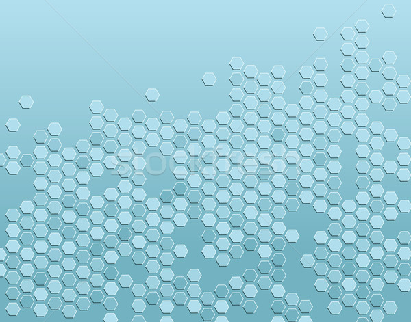 Hex background Stock photo © Tawng