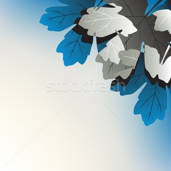 Leafy corner Stock photo © Tawng