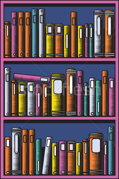 Libreria libri tutti separato oggetti Foto d'archivio © Tawng