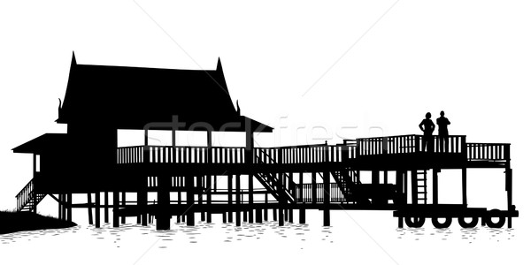 Water terrace Stock photo © Tawng
