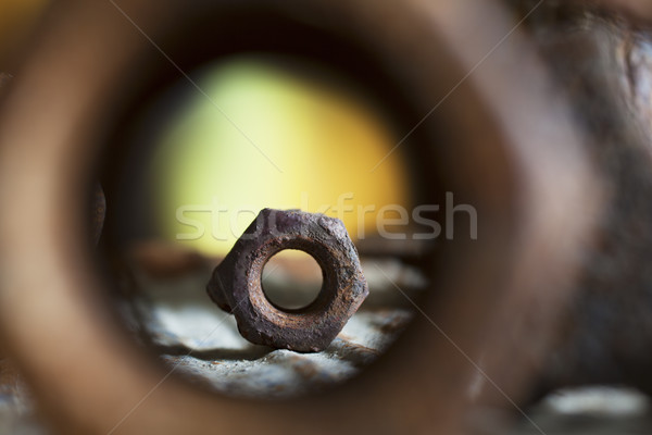 Rusty nut Stock photo © Tawng