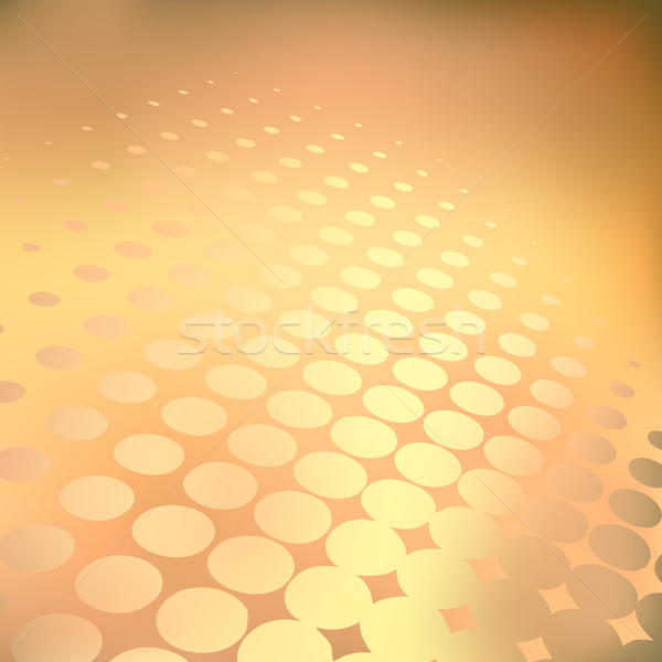 Golden dots Stock photo © Tawng