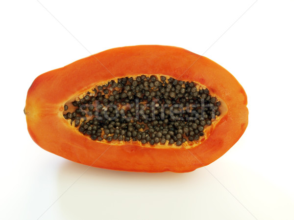 papaya isolated 2 Stock photo © tdoes