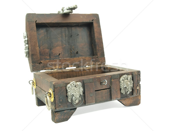 treasure chest empty Stock photo © tdoes