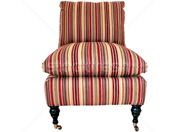 strped chair isolated Stock photo © tdoes