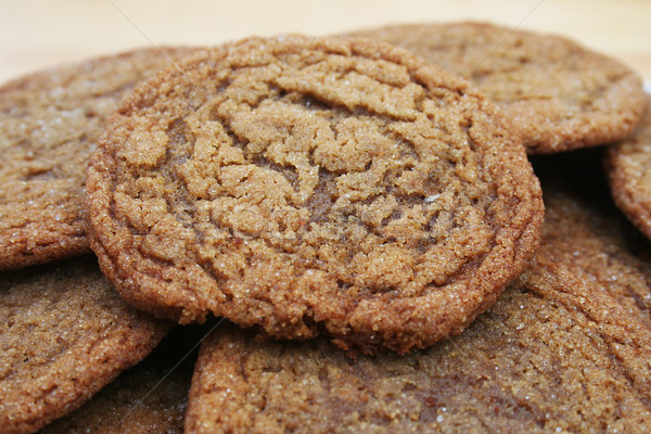 Zahăr cookie-uri acasă mananca Imagine de stoc © TeamC