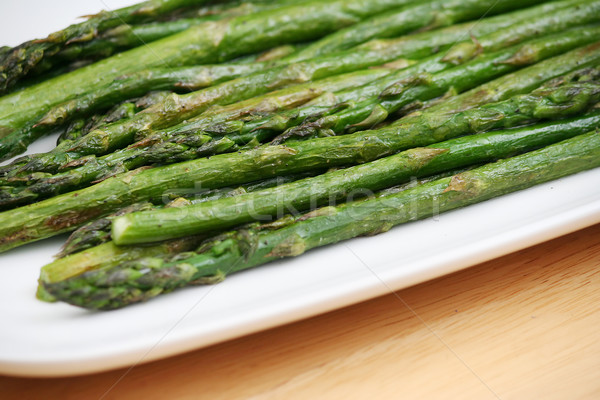 Stock photo: Roasted Asparagus