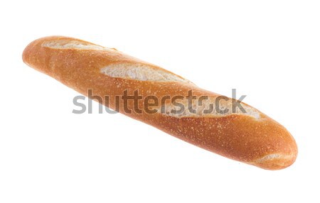 Blanche français baguette pain sésame isolé Photo stock © tehcheesiong