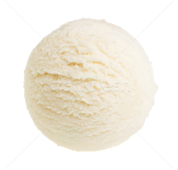 Crème glacée isolé blanche alimentaire fond crème Photo stock © tehcheesiong