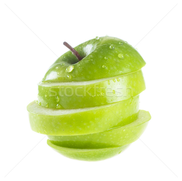 Vert pomme blanche lumière saine Photo stock © tehcheesiong