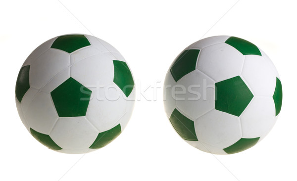 Football isolé blanche football sport fond Photo stock © tehcheesiong
