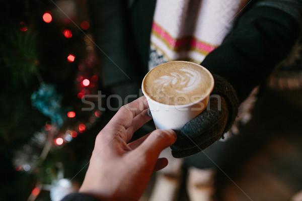 Coffee for you with love Stock photo © tekso