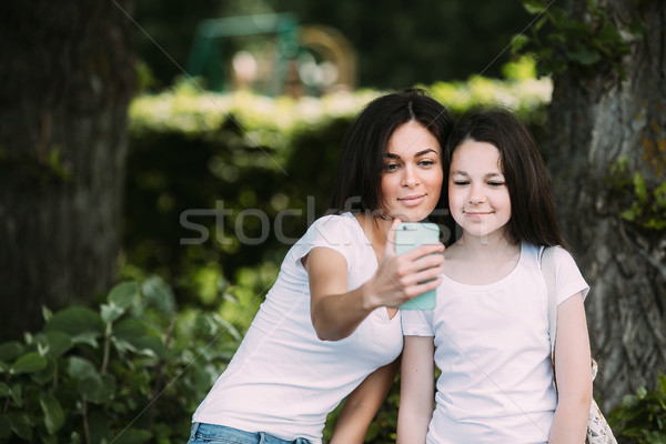 mother and daughter Stock photo © tekso