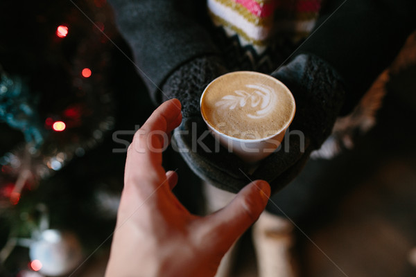 Coffee for you with love Stock photo © tekso