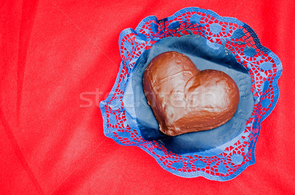 Valentines Day Chocolate Cake Stock photo © tepic