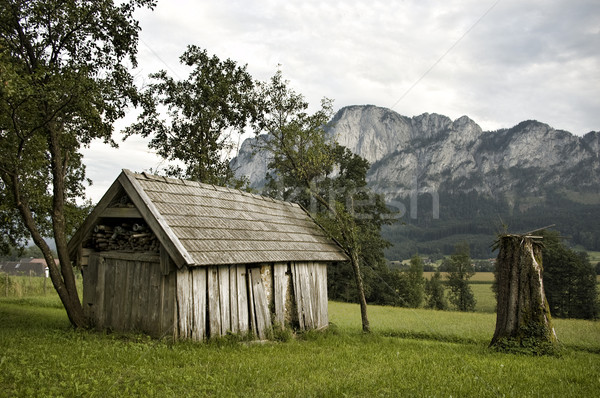 Stock photo: Derelict Barn
