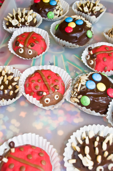 Cookies for a Childrens Birthday Stock photo © tepic