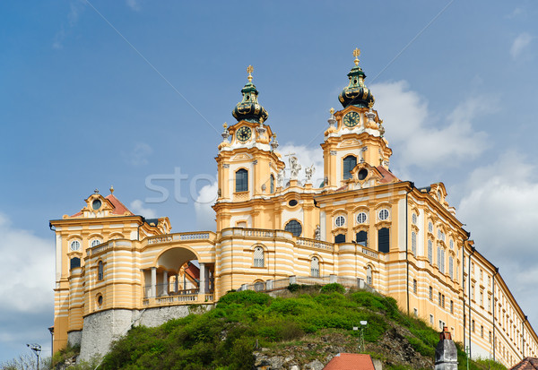 Abadía bajar Austria famoso cielo iglesia Foto stock © tepic