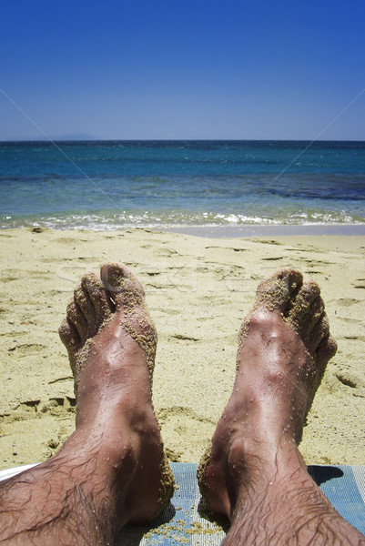 Feet on the Beach Stock photo © tepic
