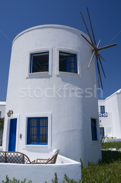 Apartment in greek Style Stock photo © tepic