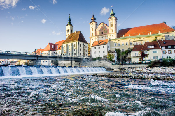 Cityscape of Steyr Stock photo © tepic