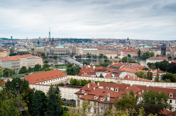 Cityscape of Prague Stock photo © tepic