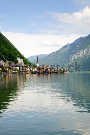 View on Hallstatt Stock photo © tepic