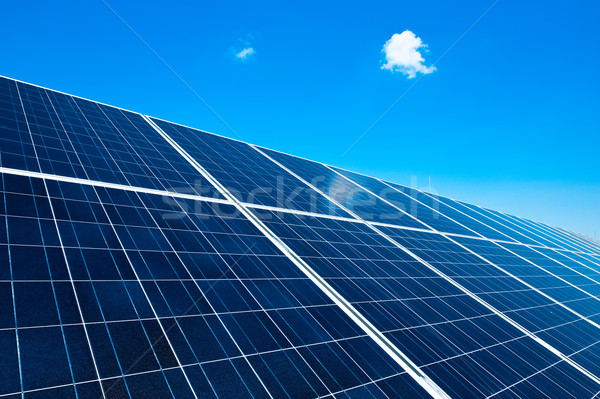 Detail of a Solar Panel Stock photo © tepic