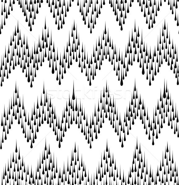 Foto d'archivio: Gocciolina · senza · soluzione · di · continuità · ornamento · pattern · abstract · zig-zag