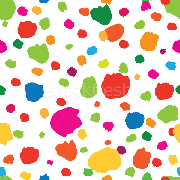 Abstract seamless pattern with dot. Blot holiday party texture Stock photo © Terriana