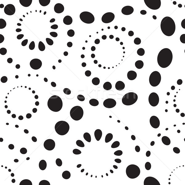 Abstract seamless pattern with circles. Circular spot wallpaper Stock photo © Terriana