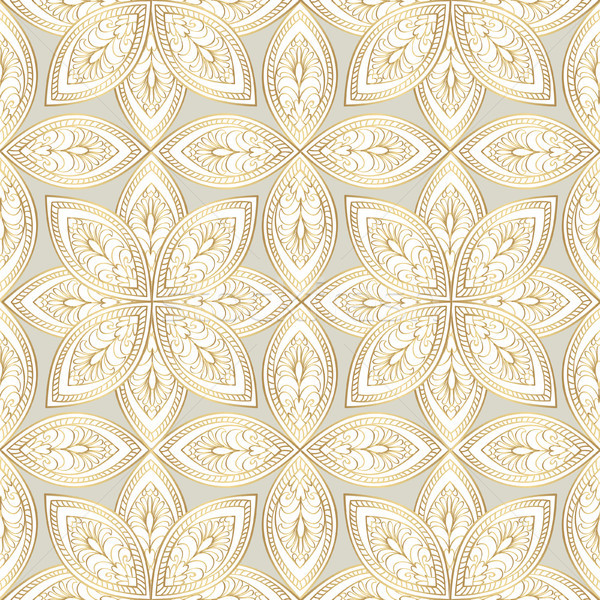 Abstract floreale pattern turbinio line Foto d'archivio © Terriana