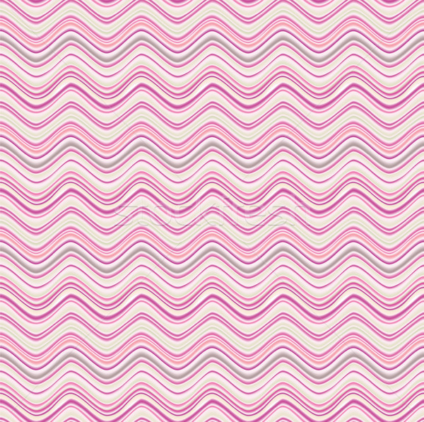 Abstract wave seamless pattern. Fabric zig zag line ornament Stock photo © Terriana