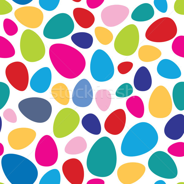 Abstract mosaic spot pattern. Easter egg seamless background Stock photo © Terriana