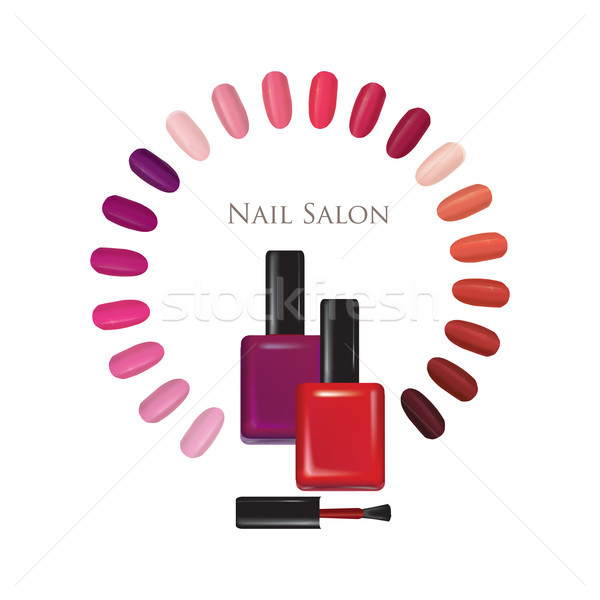Cui Salon De Cosmetica Manichiură Cuie Lustruit Semna