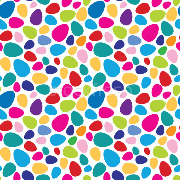 Abstract mosaic spot pattern. Easter egg seamless background Stock photo © Terriana