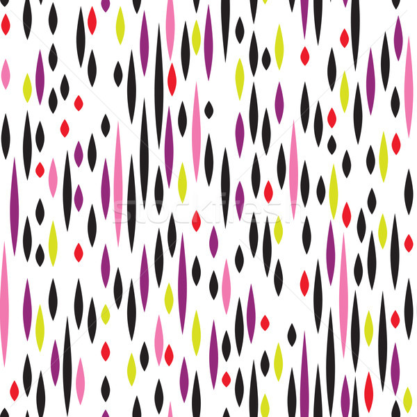 Abstract spot pattern. Multicolor holiday seamless ornament. Wat Stock photo © Terriana