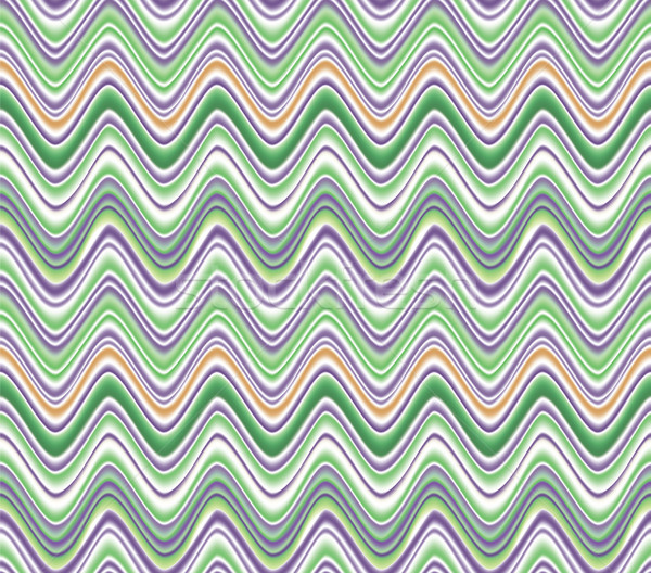 Abstract wave seamless pattern. Fabric zig zag line ornament Stock photo © Terriana