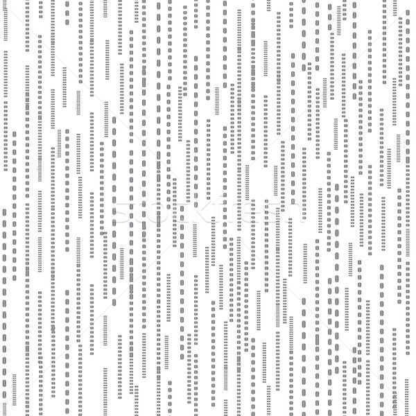 Abstract line dot seamless white pattern. Stripped tile texture Stock photo © Terriana