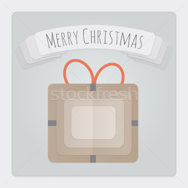 Present Christmas Card Stock photo © Theohrm