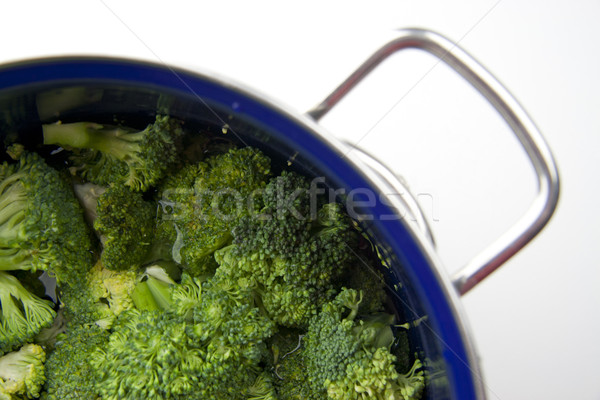 Brokuły gotowania puchar żywności charakter zielone Zdjęcia stock © TheProphet