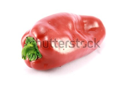 Pfeffer kühl Paprika Essen grünen rot Stock foto © TheProphet
